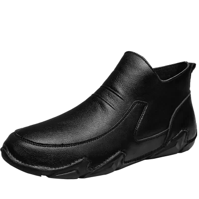 کفش چرم طبیعی مردانه زیپ دار