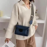 خرید کیف دوشی زنانه مشکی وارداتی