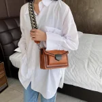 خرید کیف دوشی زنانه قهوه ای وارداتی