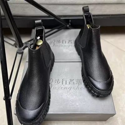 مدل نیم بوت مردانه مشکی ترند