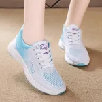 خرید کتونی ورزشی بندی تنفسی زنانه و دخترانه اورجینال