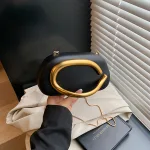 عکس کیف مجلسی دوشی زنانه و دخترانه مشکی اصل