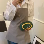 مدل عکس کیف مجلسی دوشی زنانه و دخترانه سبز ترند