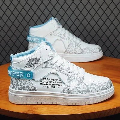 مدل عکس کتونی ساقدار زنانه و مردانه بندی سفید وارداتی