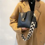 عکس مدل کیف دستی و دوشی زنانه و دخترانه چرم مشکی خارجی و اصل