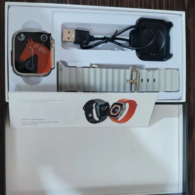 خرید ساعت هوشمند مدل Z66 Ultra طوسی و نقره ای
